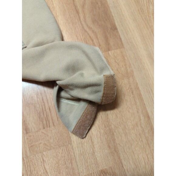 On Course Riding Breeches Size 26 Tan Adjustable Cuffs Elastic Stretch Horse - Picture 3 of 10